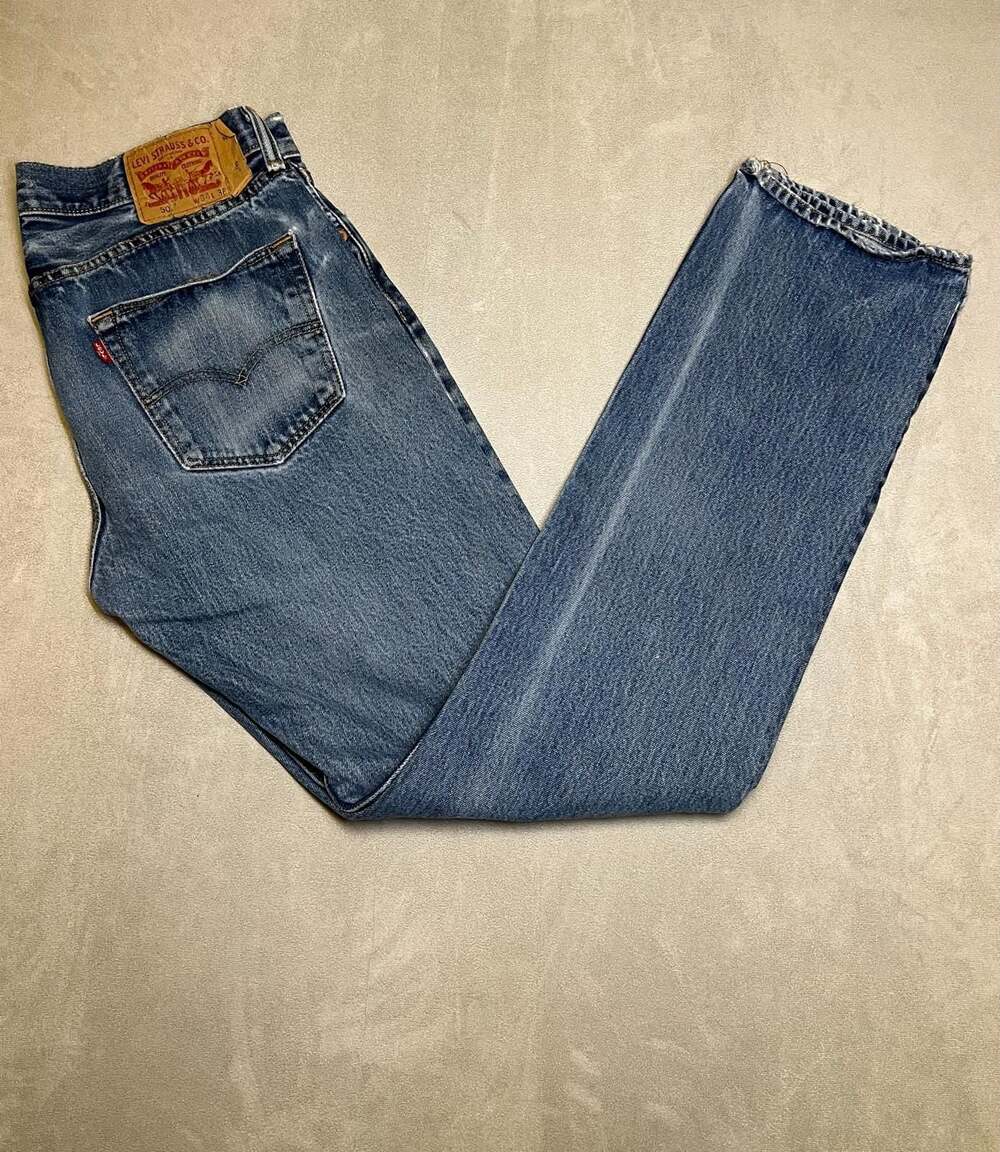 Levi's 501 Original Fit Button Fly Jeans W34 L36